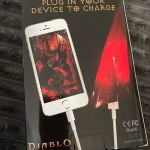 Diablo Red Charger for Cell Phones